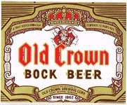 Old Crown Bock Beer 