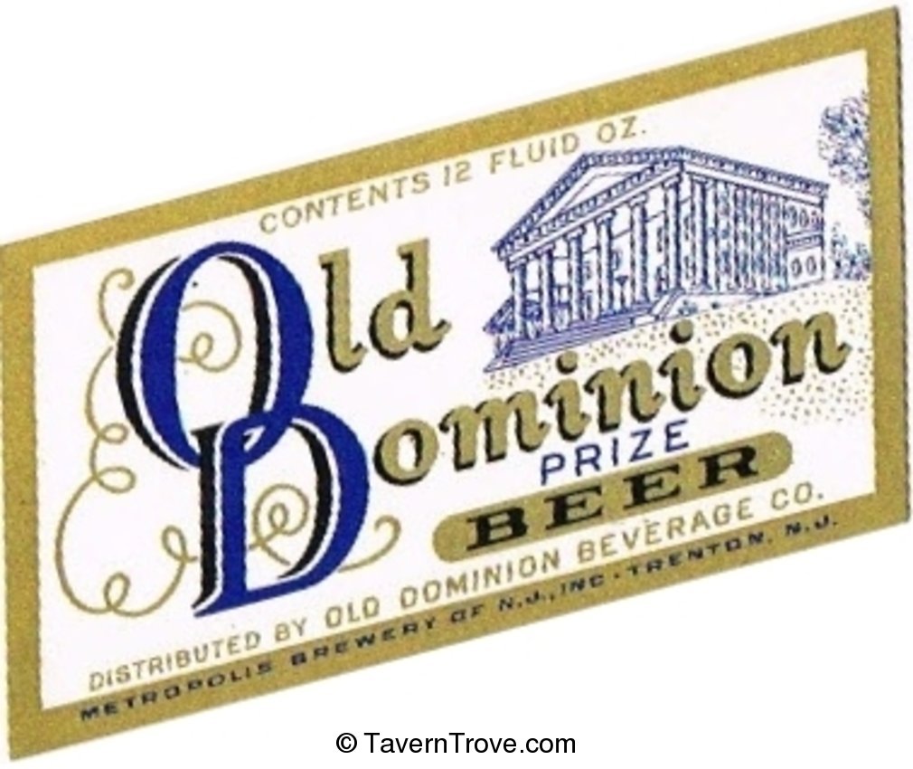 Old Dominion Prize Beer 
