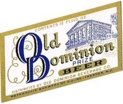 Old Dominion Prize Beer 