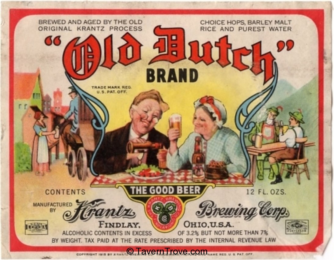 Old Dutch Brand Beer