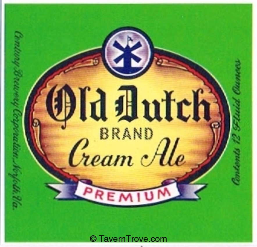 Old Dutch Cream  Ale