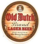 Old Dutch Lager Beer 