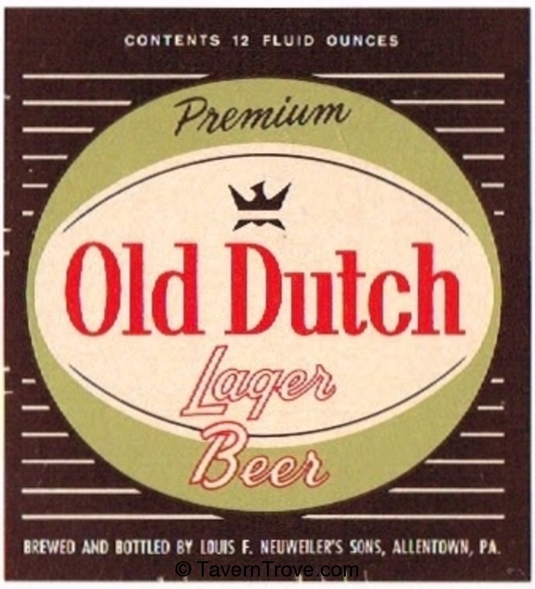 Old Dutch Lager Beer