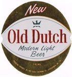 Old Dutch Modern Light Beer