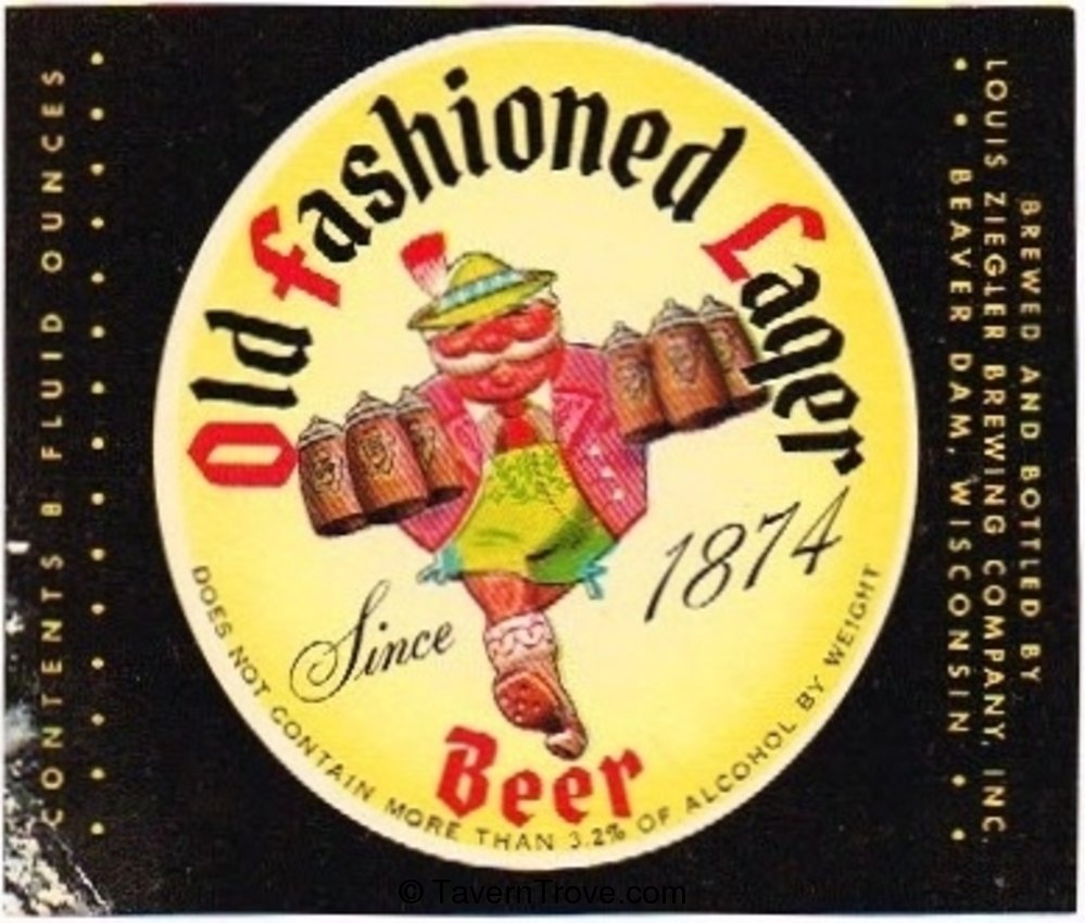 Old Fashioned Lager Beer