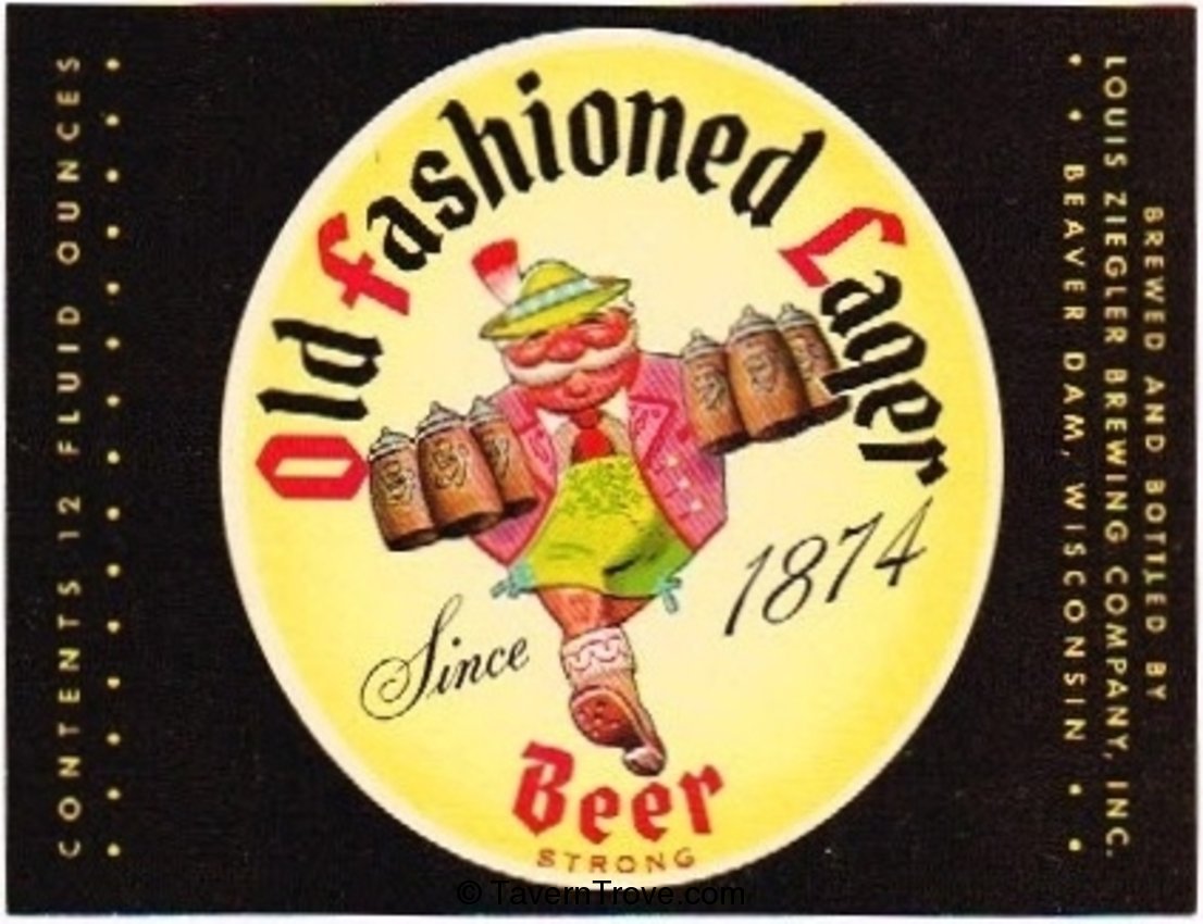 Old Fashioned Lager Beer