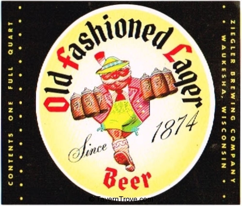 Old Fashioned Lager Beer