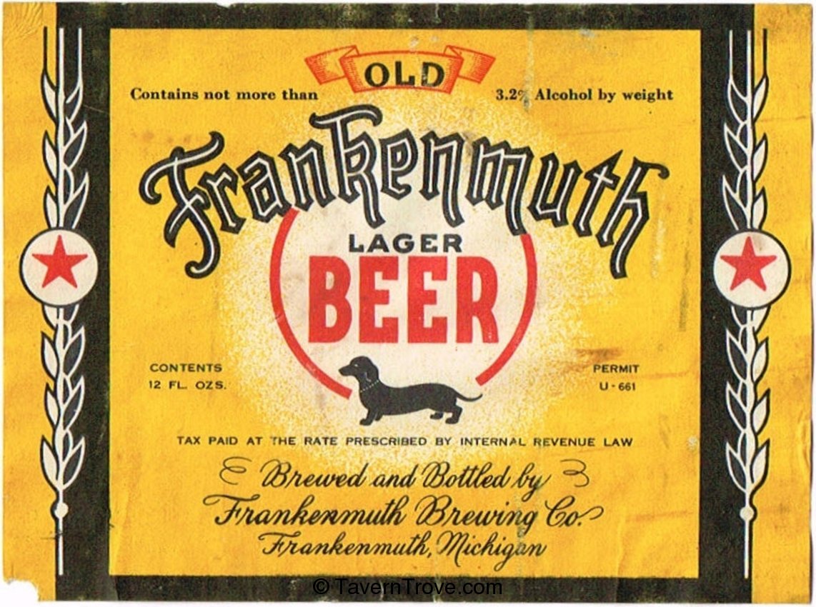 Old Frankenmuth Lager Beer