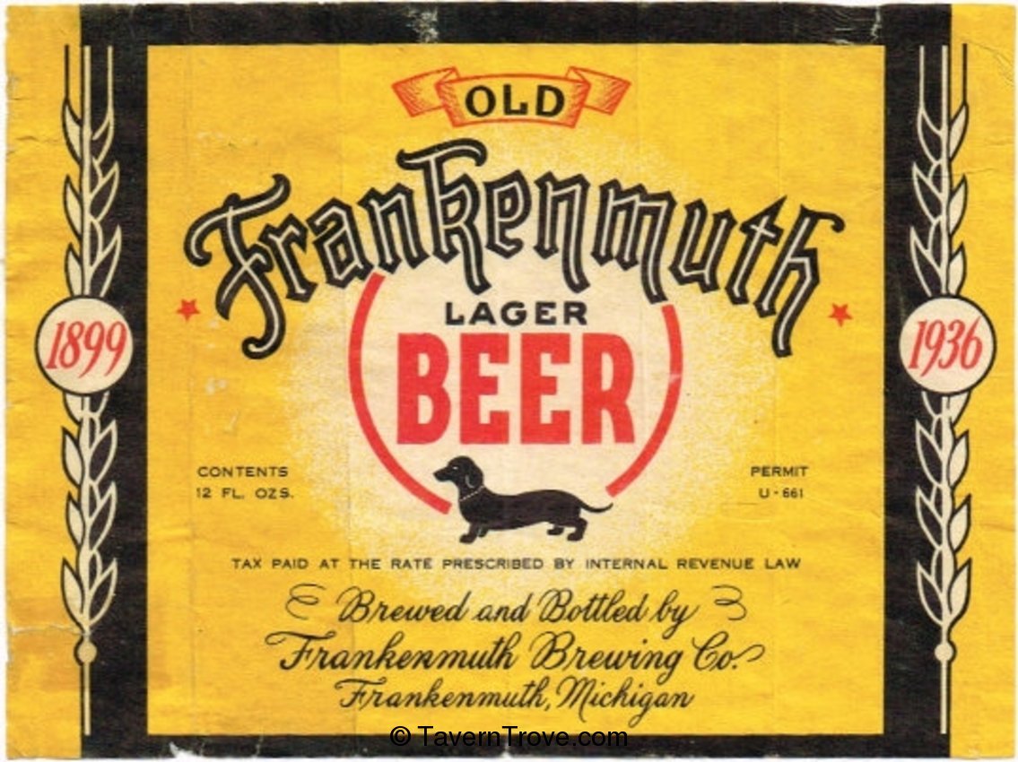 Old Frankenmuth Lager Beer