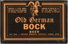 Old German Bock Beer
