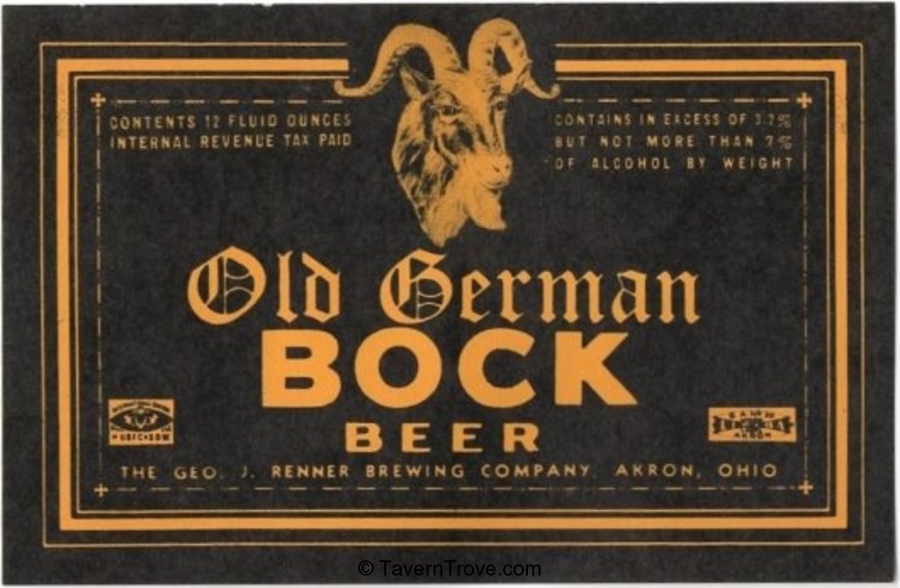 Old German Bock Beer