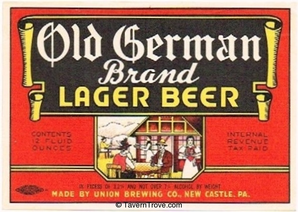 Old German Brand Lager Beer