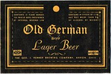 Old German Style Lager Beer