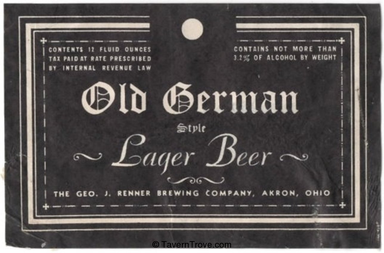 Old German Style Lager Beer Dupe