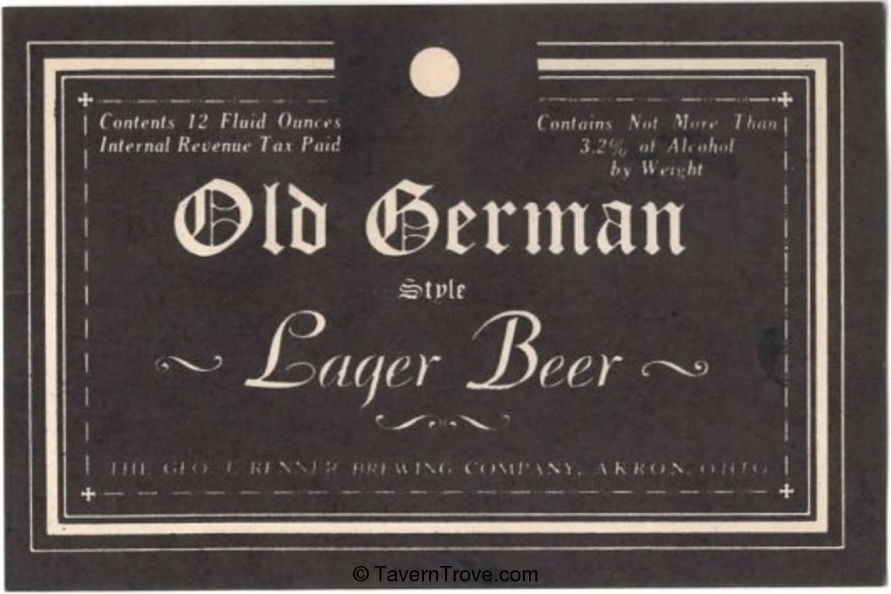 Old German Style Lager Beer Dupe