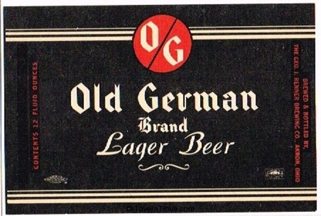 Old German Style Lager Beer