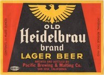 Old Heidebrau Lager Beer