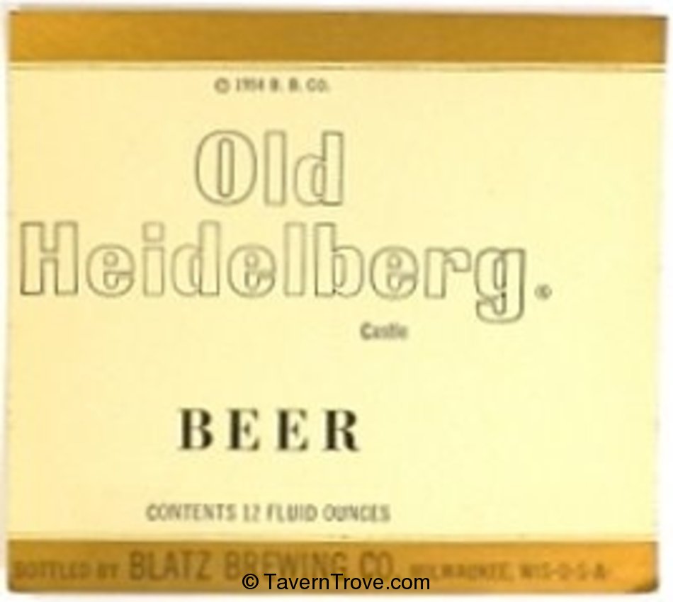 Old Heidelberg Beer