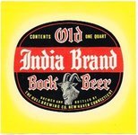Old India Brand  Bock Beer