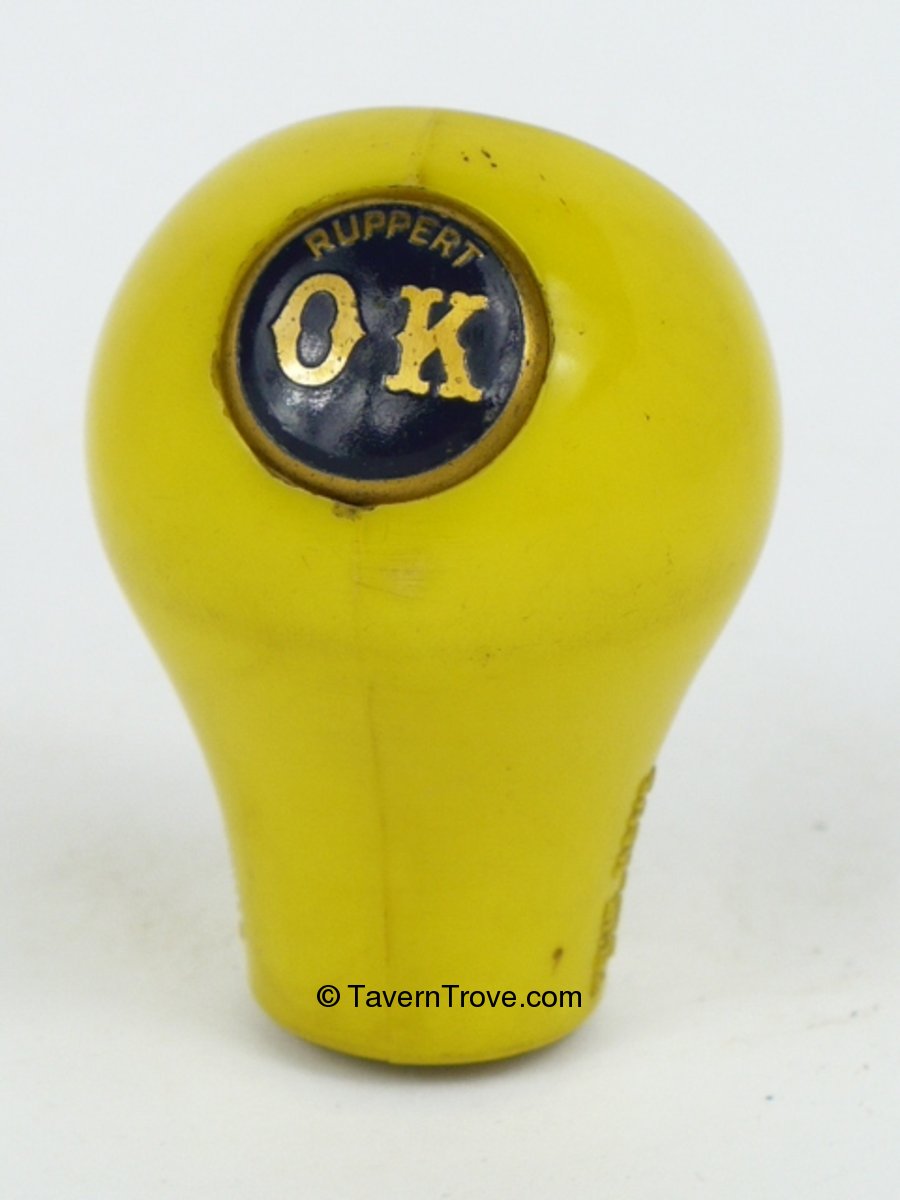 Item 60198 1948 Old Knickerbocker Beer Ball Knob BTM963