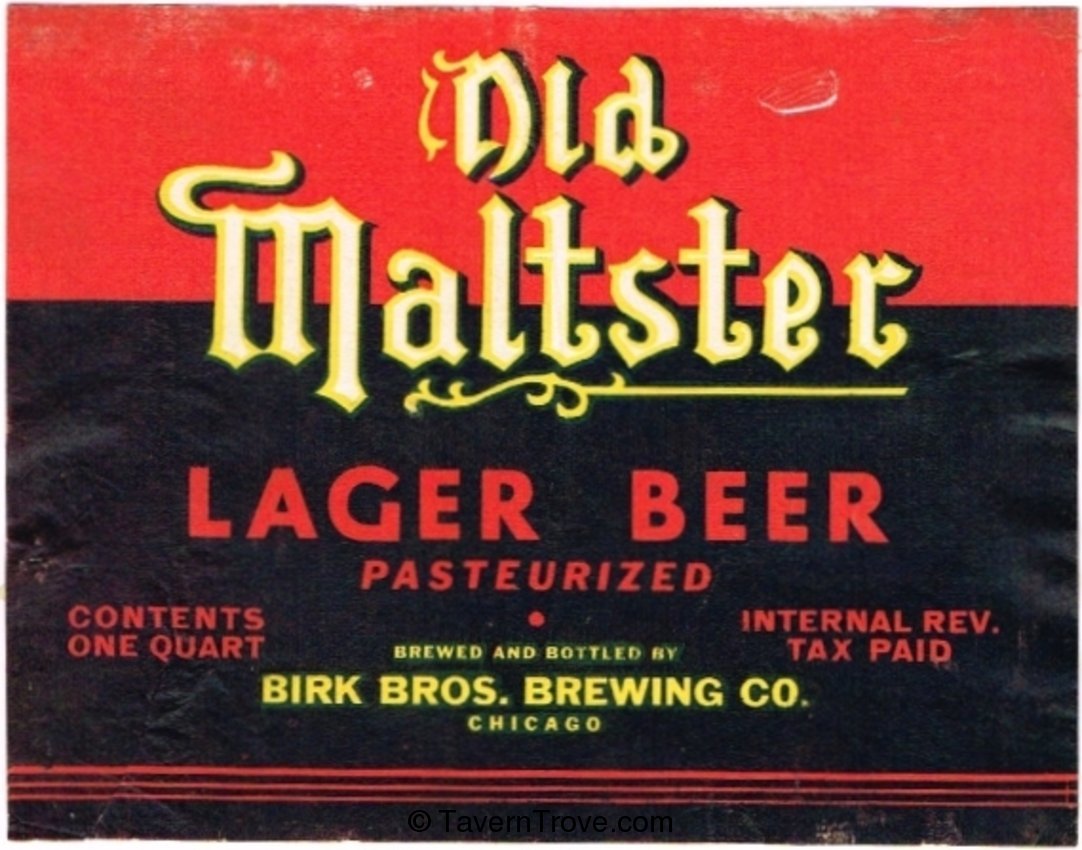 Old Maltster Lager Beer