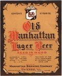 Old Manhattan Lager Beer