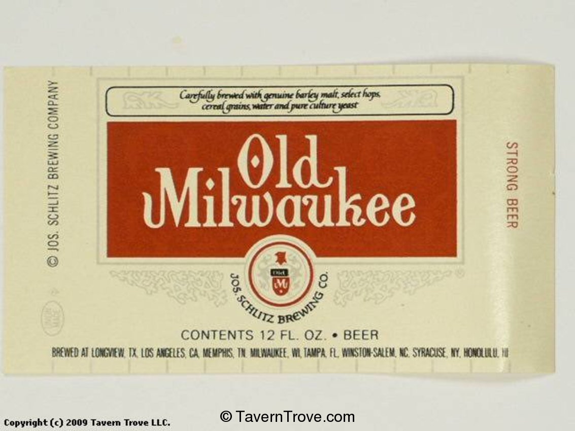 Old Milwaukee Beer