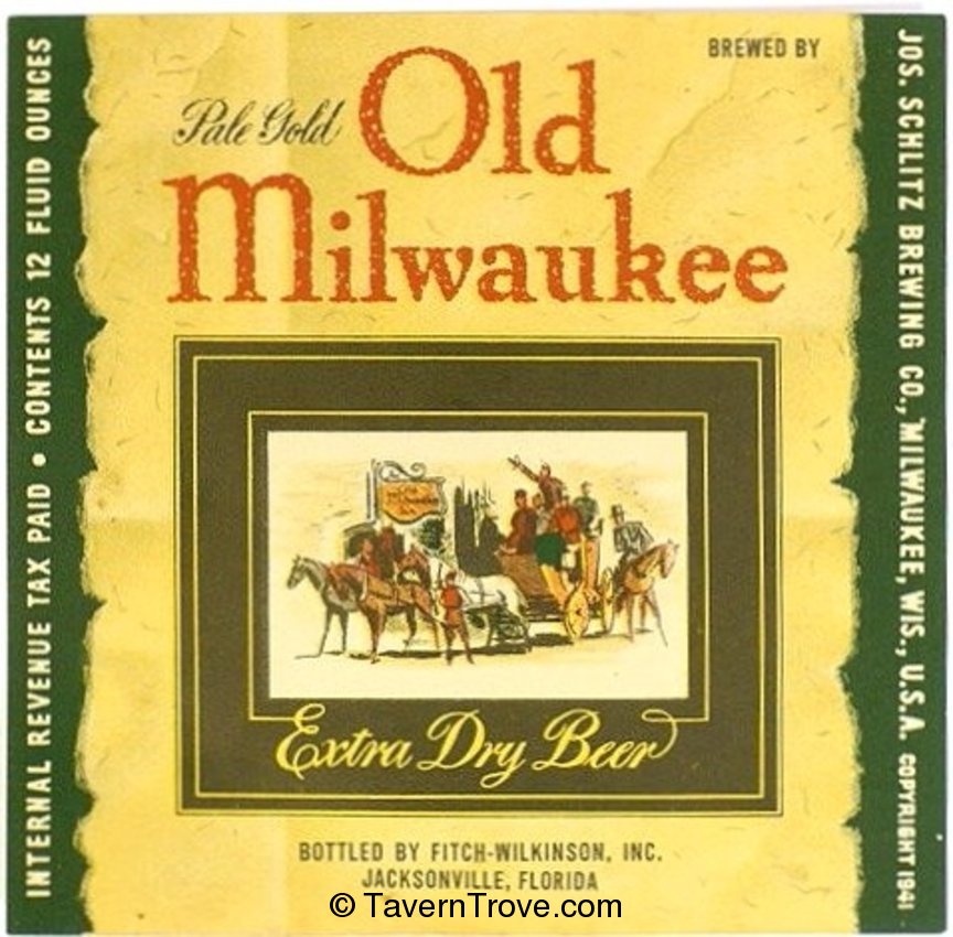 Old Milwaukee Extra Dry Beer