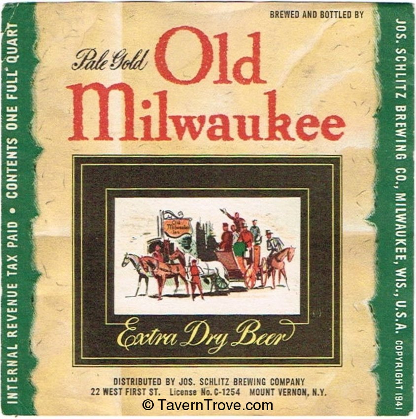 Old Milwaukee Extra Dry Beer