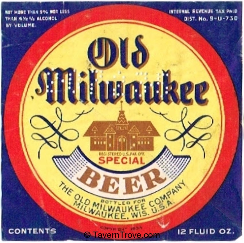 Old Milwaukee Special Beer