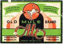 Old Mule Brand Ale