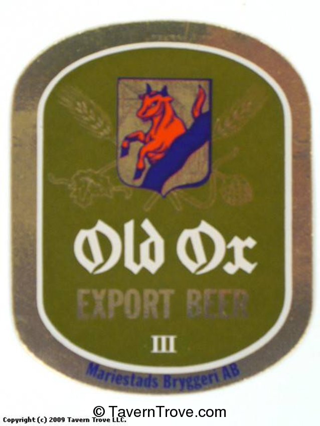 Old Ox Export Beer
