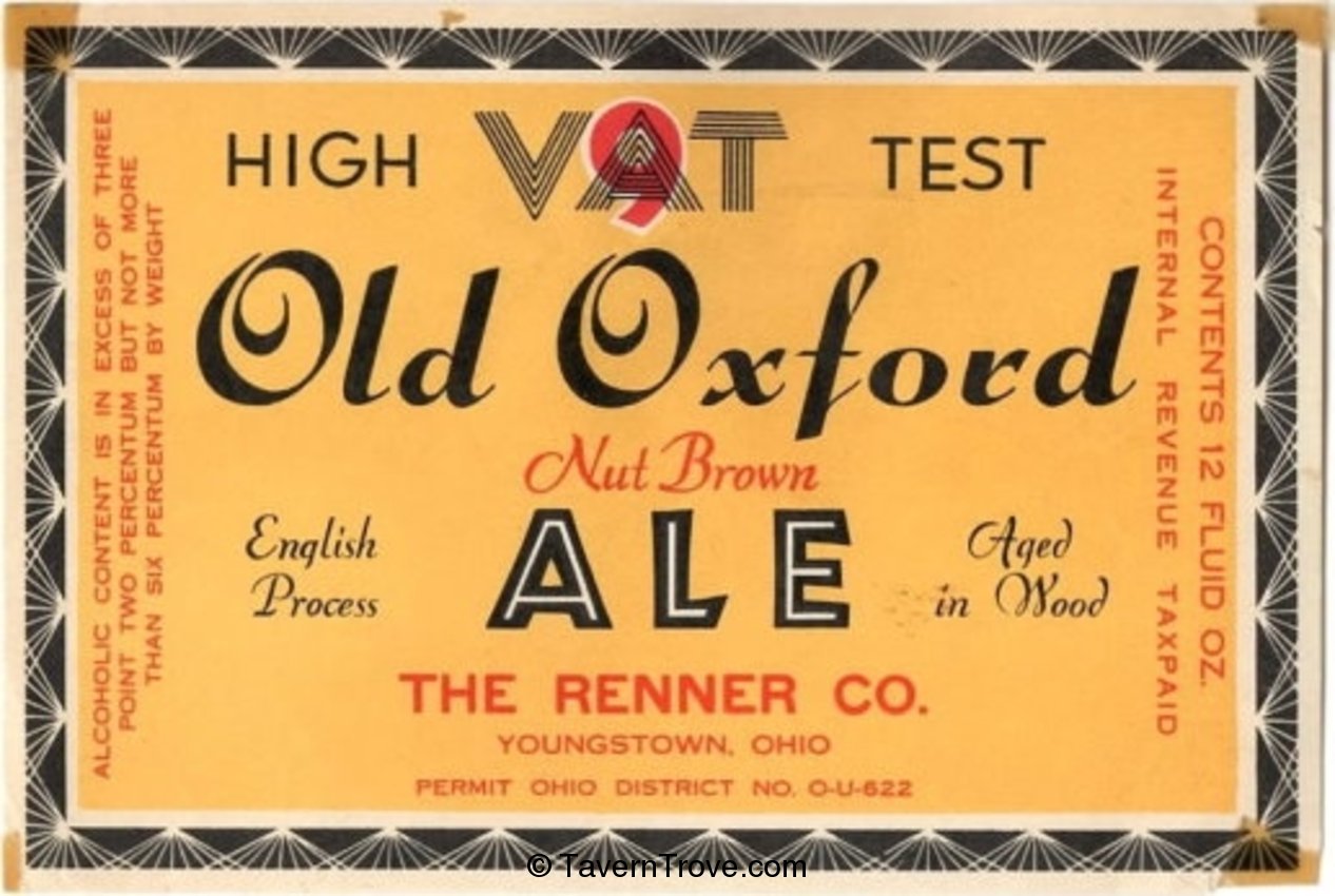 Old Oxford Nut Brown Ale