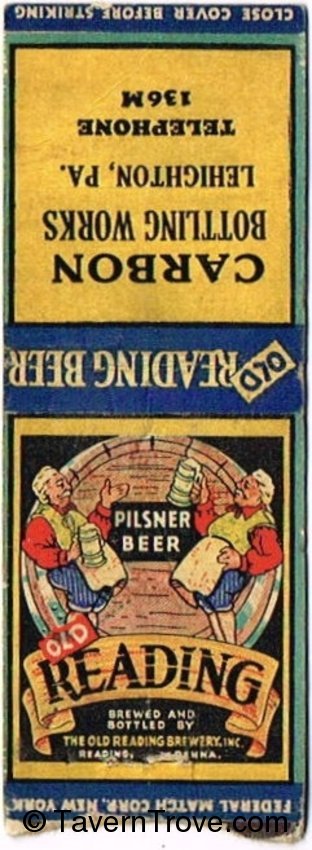 Old Reading Pilsner Beer