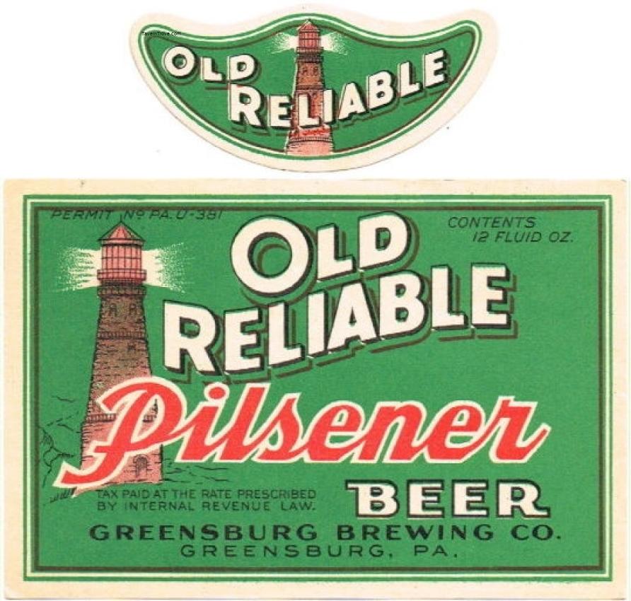 Old Reliable Pilsener Beer