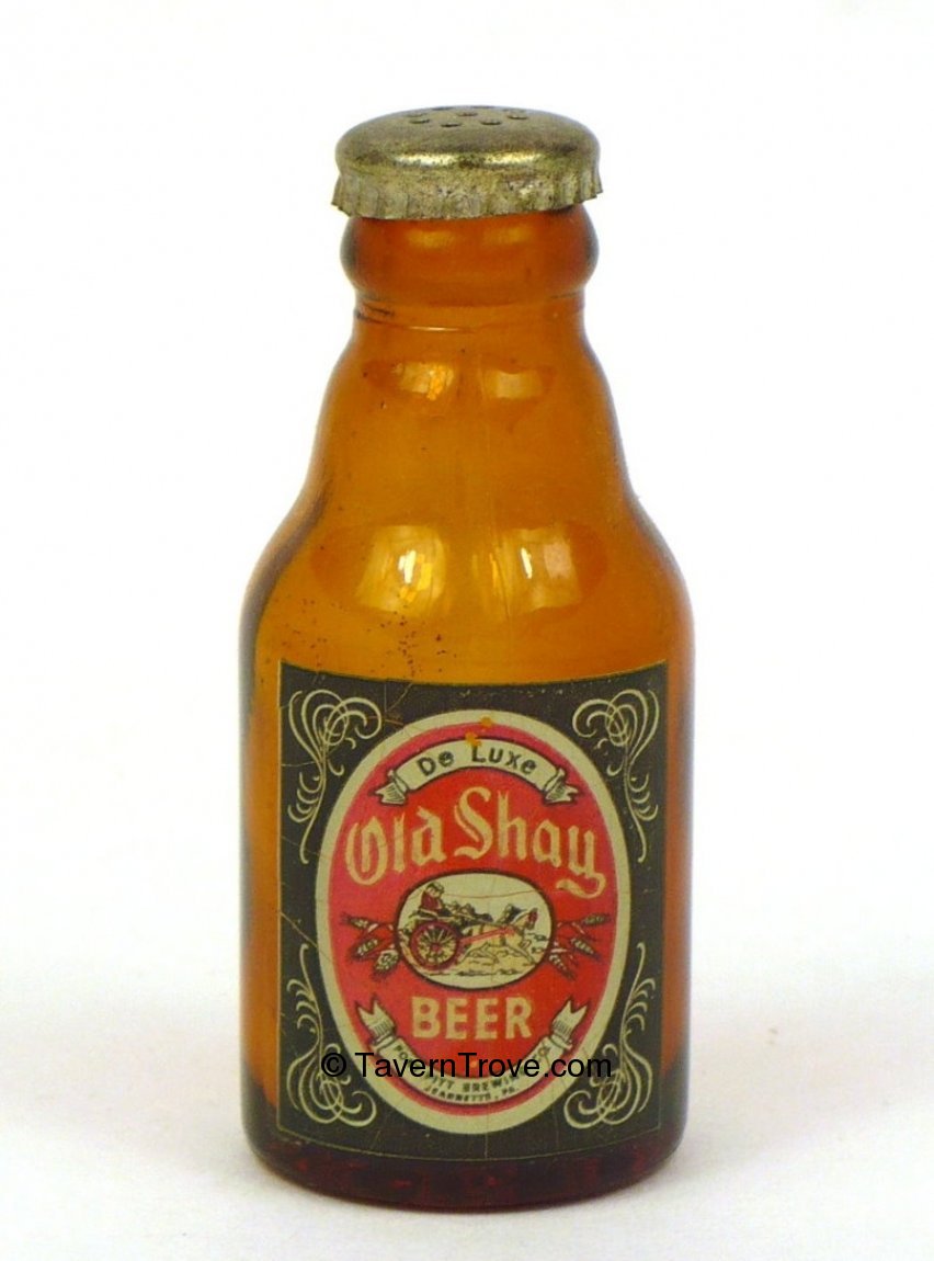 Item #82347 1947 Old Shay Beer salt shaker Mini Bottle