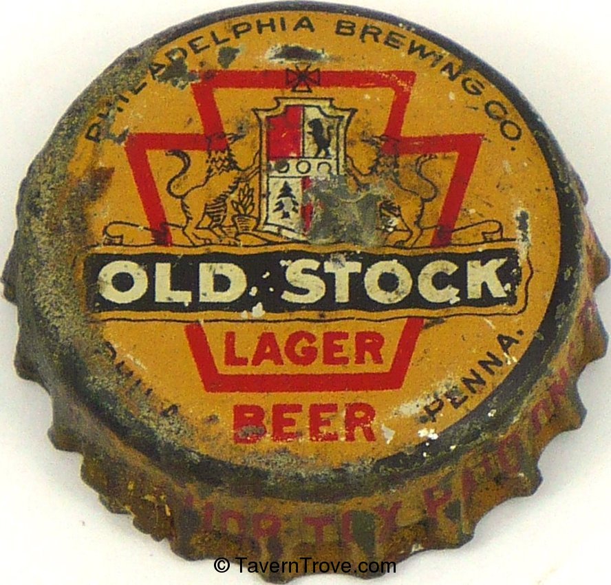 Old Stock Lager Beer ~PA pint tax