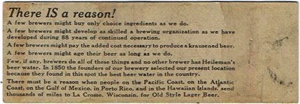 Old Style Lager Beer