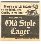 Old Style Lager Beer