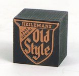 Old Style Lager Beer print block