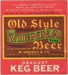 Old Style Old Vienna Beer