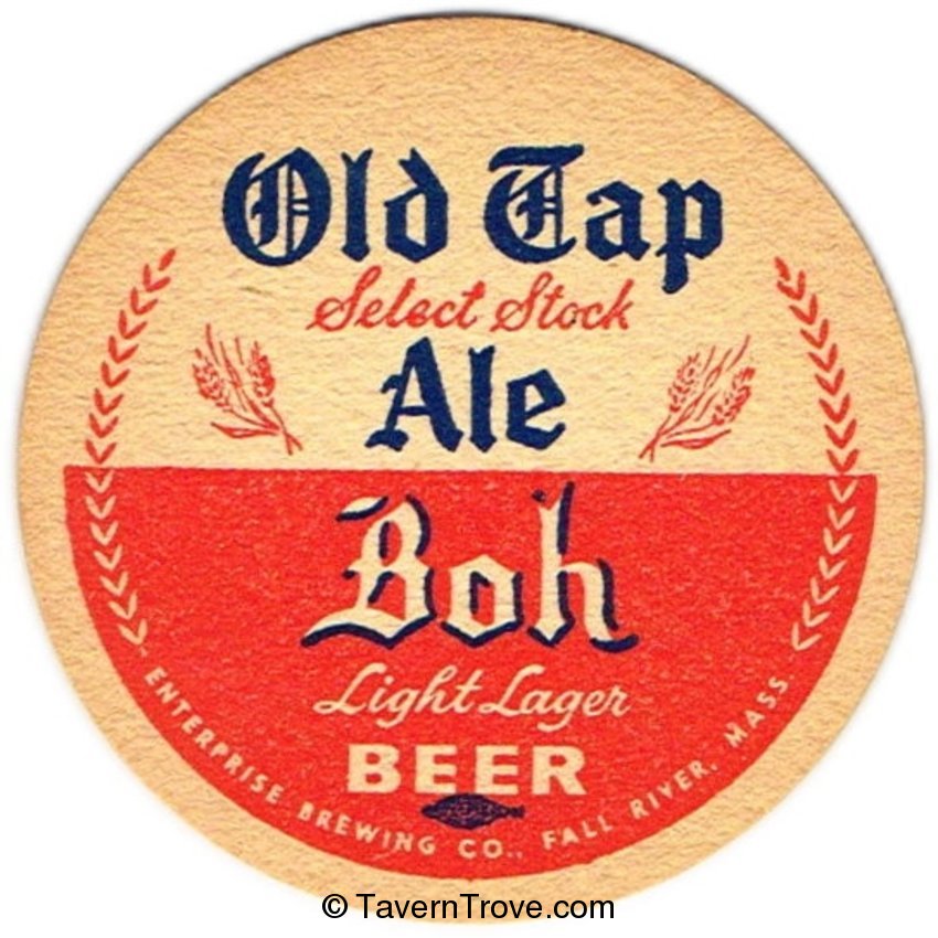 Old Tap Ale/Boh Lager Beer