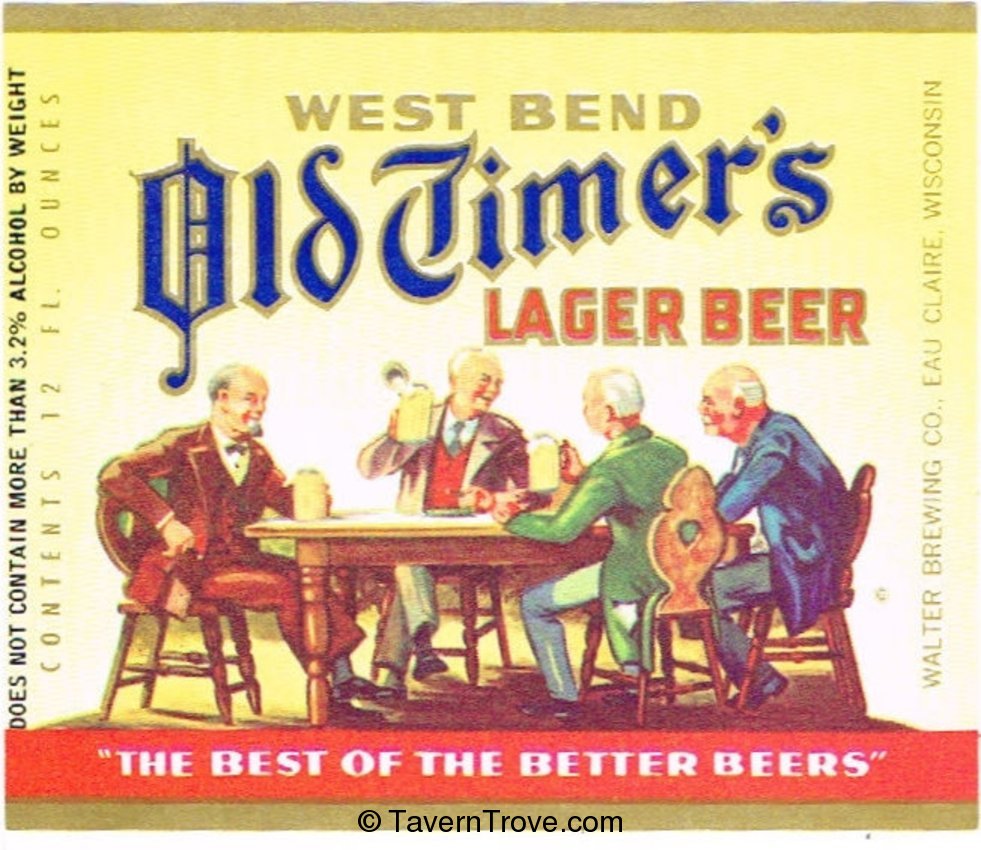 Old Timer's Lager Beer