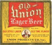 Old Union Lager Beer 