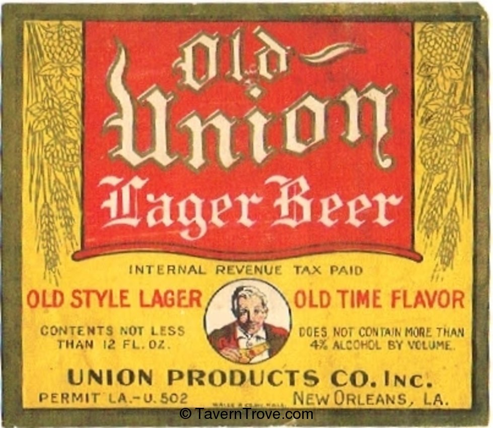 Old Union Lager Beer 