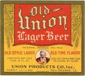 Old Union Lager Beer