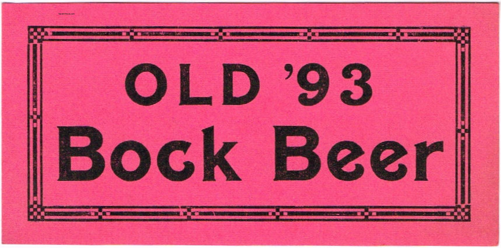 Old '93 Bock Beer