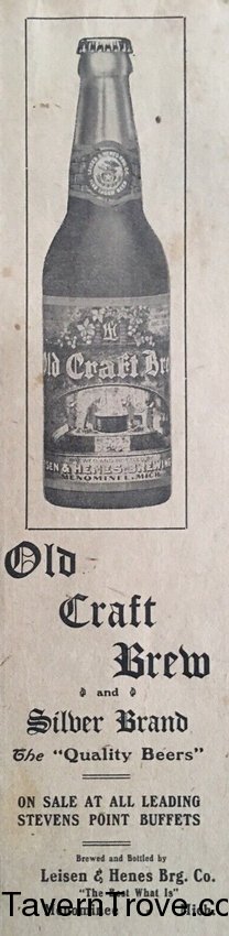 Old Craft Brew Beer