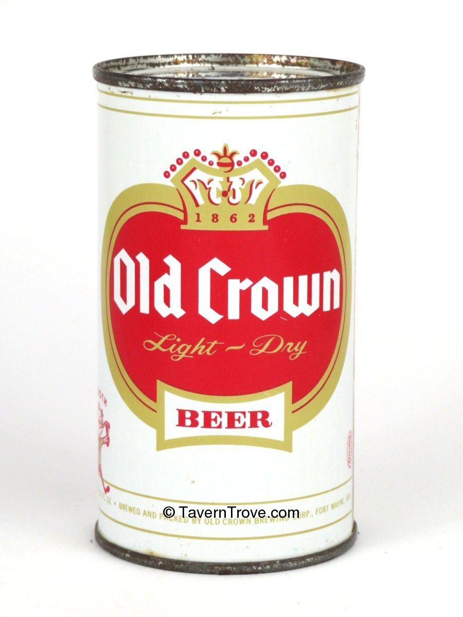Item 790 1961 Old Crown Beer Flat Top Can 10522
