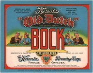Old Dutch Bock  Beer